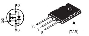 IXTK40P50P, Силовой P-канальный MOSFET-транзистор